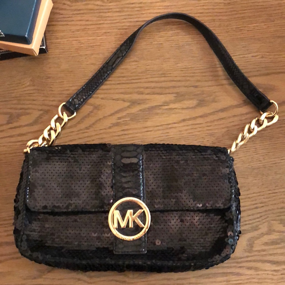 Sequin Michael Kors purse
